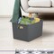Superio Plastic Storage Container Bins, Organizer Baskets, Boxes for Organizing Closet Shelves Drawer Shelf